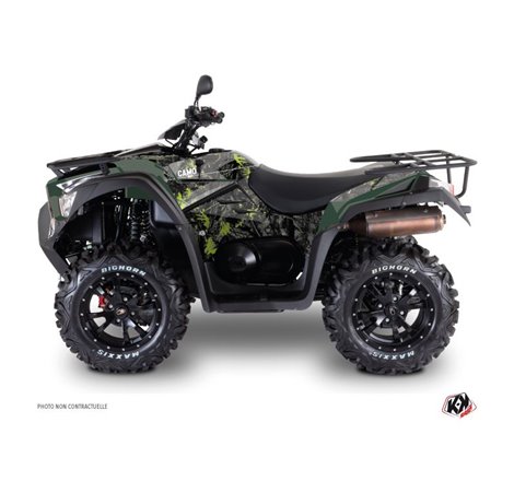 Kit Déco Quad Camo Kymco 550 MXU Noir Vert (2012-2014)