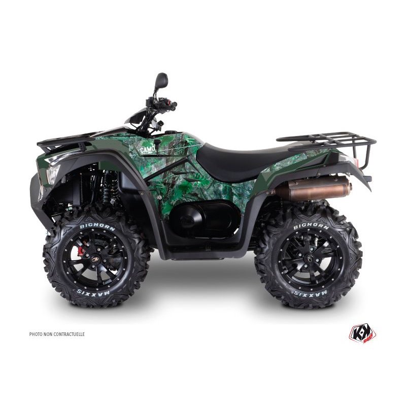 Kit Déco Quad Camo Kymco 700 MXU Vert (2014-2017)