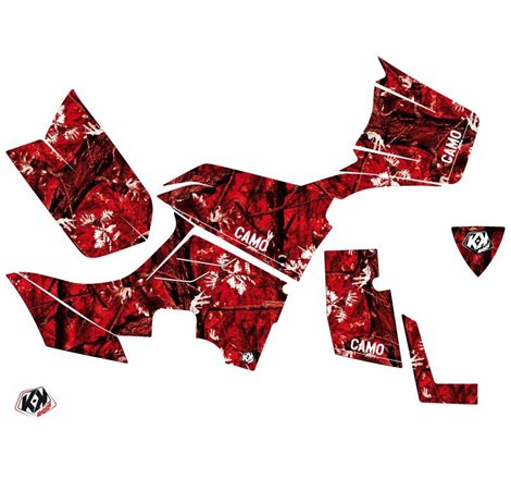 Kit Déco Quad Camo Kymco 700 MXU Rouge (2014-2017)