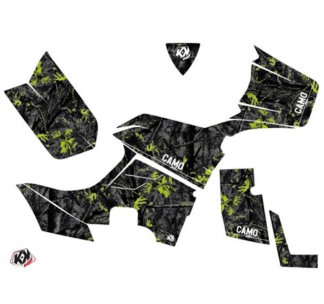 Kit Déco Quad Camo Kymco 700 MXU Noir Vert (2014-2017)