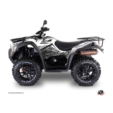 Kit Déco Quad Predator Kymco 700 MXU Blanc (2014-2017)