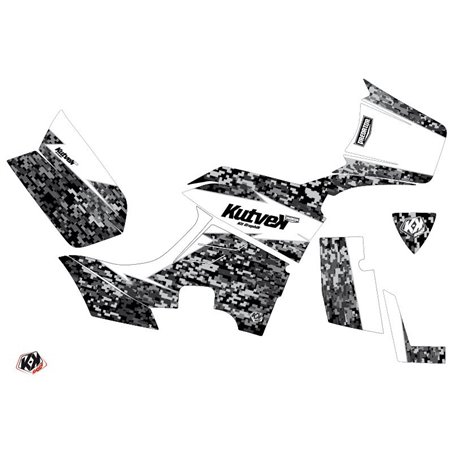 Kit Déco Quad Predator Kymco 700 MXU Blanc (2014-2017)