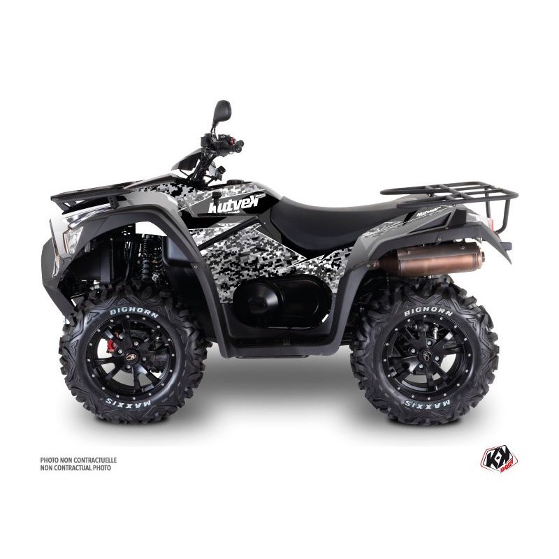 Kit Déco Quad Predator Kymco 700 MXU Gris (2014-2017)