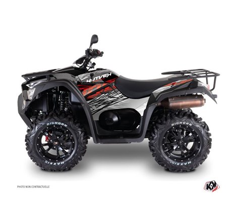 Kit Déco Quad Eraser Kymco 700 MXU Gris (2014-2017)