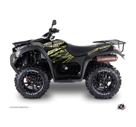 Kit Déco Quad Eraser Kymco 700 MXU Neon Gris (2014-2017)