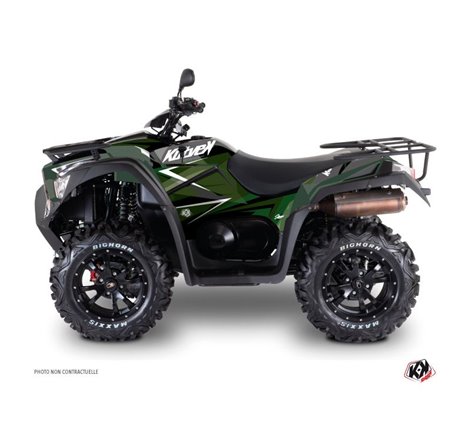 Kit Déco Quad Stage Kymco 700 MXU Noir Vert (2014-2017)