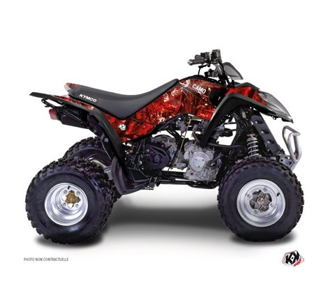 Kit Déco Quad Camo Kymco 300 MAXXER Rouge (2020-2023)