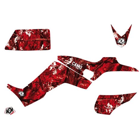 Kit Déco Quad Camo Kymco 300 MAXXER Rouge (2020-2023)