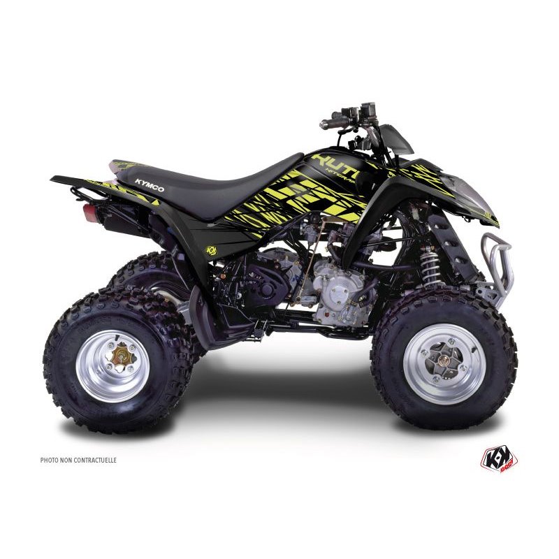 Kit Déco Quad Eraser Kymco 300 MAXXER Neon Gris (2020-2023)