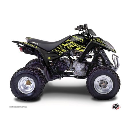 Kit Déco Quad Eraser Kymco 300 MAXXER Neon Gris (2020-2023)