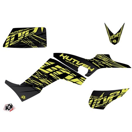 Kit Déco Quad Eraser Kymco 300 MAXXER Neon Gris (2020-2023)