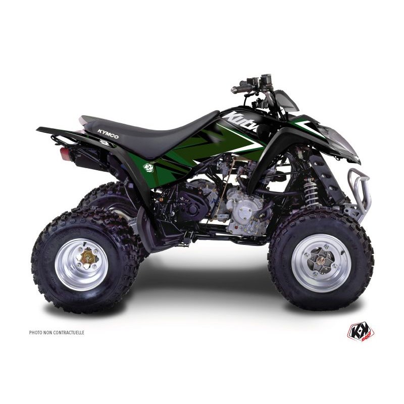 Kit Déco Quad Stage Kymco 300 MAXXER Noir Vert (2020-2023)