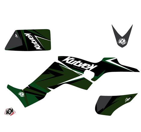 Kit Déco Quad Stage Kymco 300 MAXXER Noir Vert (2020-2023)