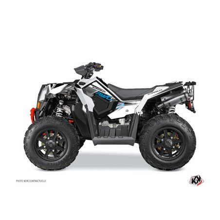 Kit Déco Quad Visor Polaris Scrambler 850-1000 XP Bleu (2015-2019)