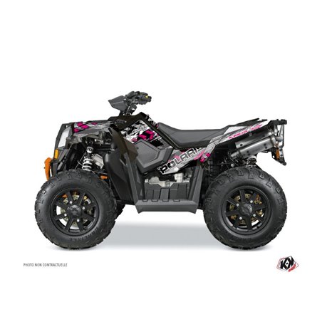 Kit Déco Quad Lifter Polaris Scrambler 850-1000 XP Rose (2015-2019)