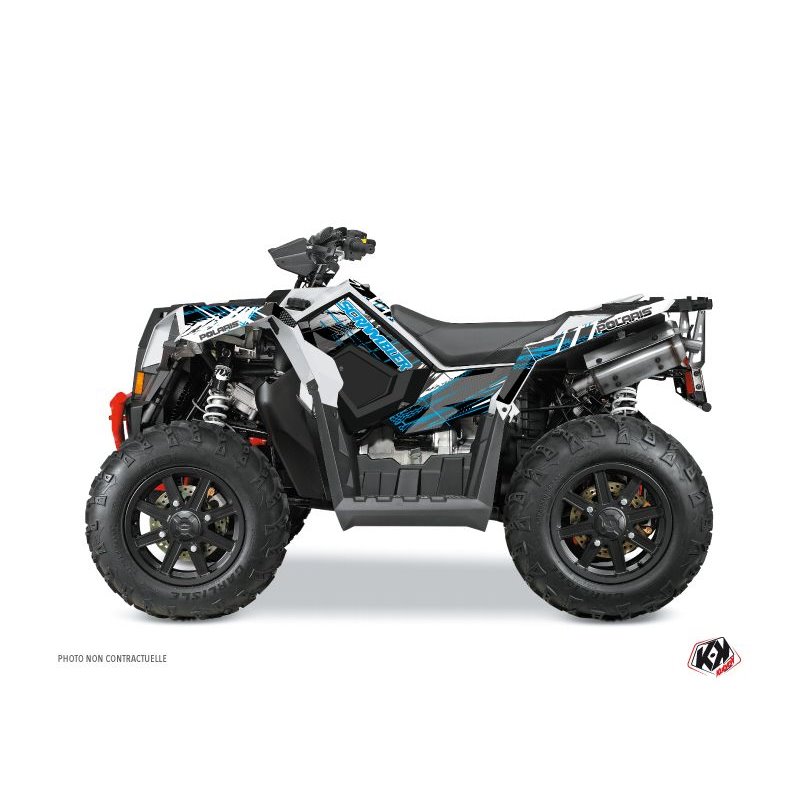Kit Déco Quad Blade Polaris Scrambler 850-1000 XP Bleu (2015-2019)