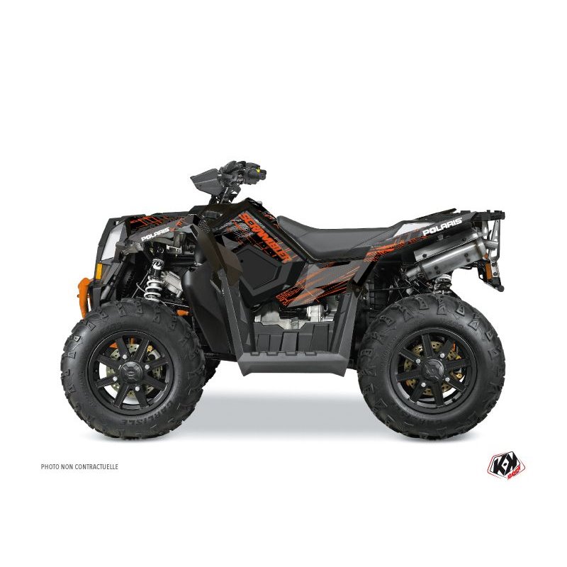 Kit Déco Quad Blade Polaris Scrambler 850-1000 XP Orange (2015-2019)