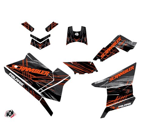 Kit Déco Quad Blade Polaris Scrambler 850-1000 XP Orange (2015-2019)