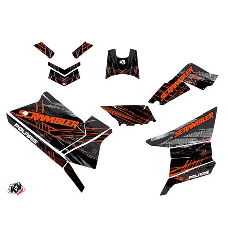Kit Déco Quad Blade Polaris Scrambler 850-1000 XP Orange (2015-2019)