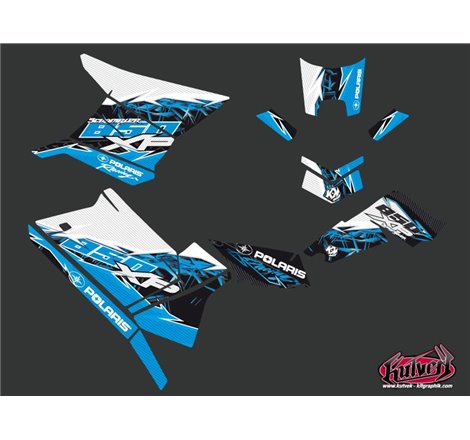 Kit Déco Quad Action Polaris Scrambler 850-1000 XP Bleu (2015-2019)