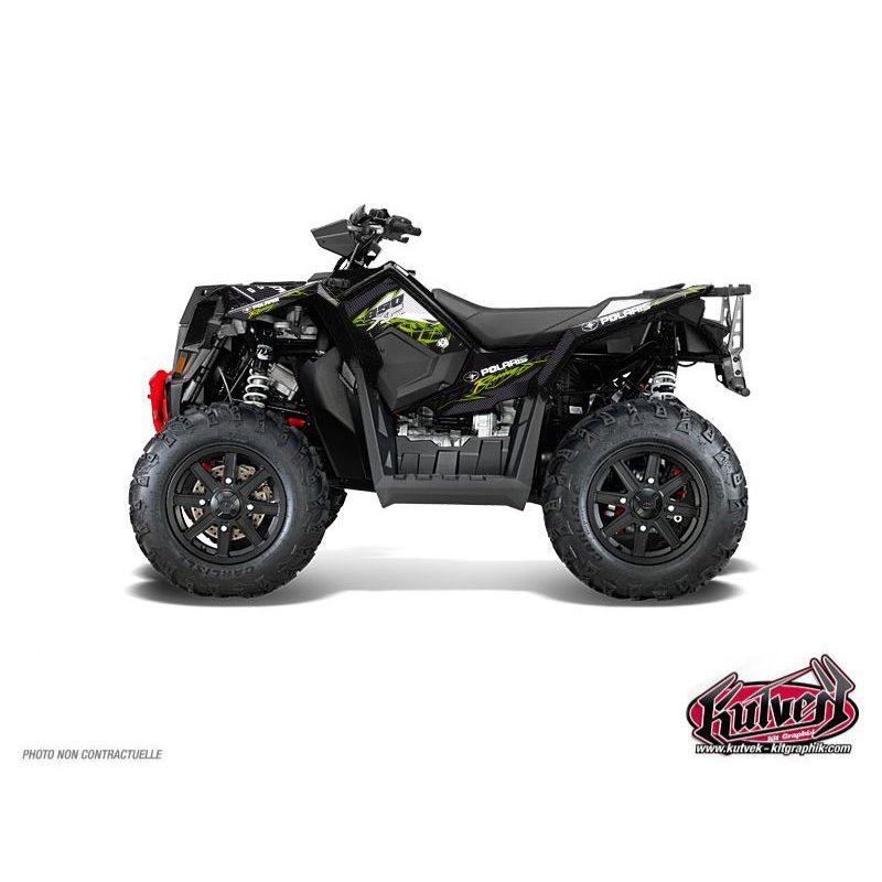 Kit Déco Quad Action Polaris Scrambler 850-1000 XP Vert (2015-2019)
