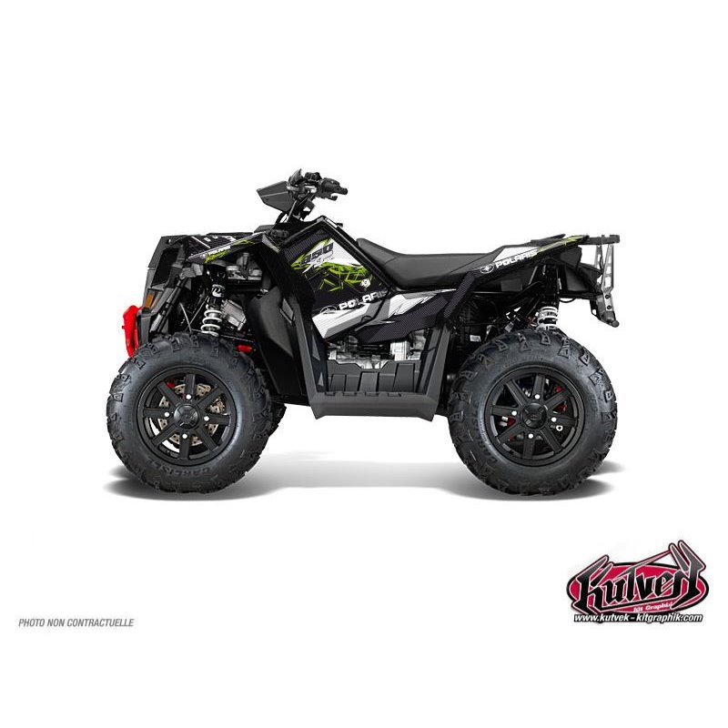 Kit Déco Quad Action Polaris Scrambler 850-1000 XP Vert FULL (2015-2019)