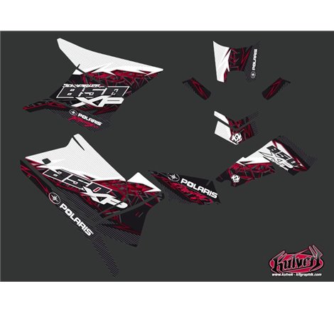 Kit Déco Quad Action Polaris Scrambler 850-1000 XP Rouge (2015-2019)