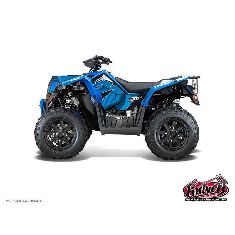 Kit Déco Quad Factory Polaris Scrambler 850-1000 XP Bleu FULL (2015-2019)