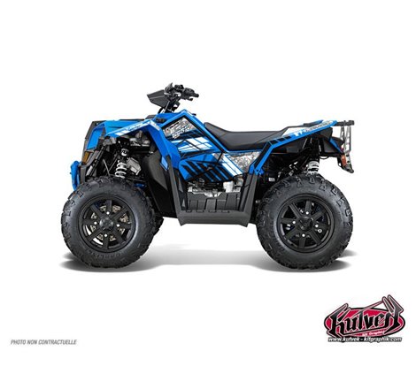 Kit Déco Quad Spirit Polaris Scrambler 850-1000 XP Bleu FULL (2015-2019)