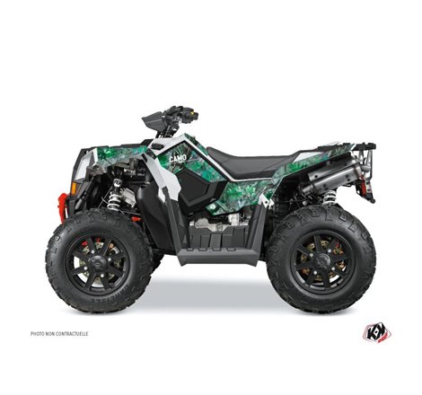 Kit Déco Quad Camo Polaris Scrambler 850-1000 XP Vert (2015-2019)