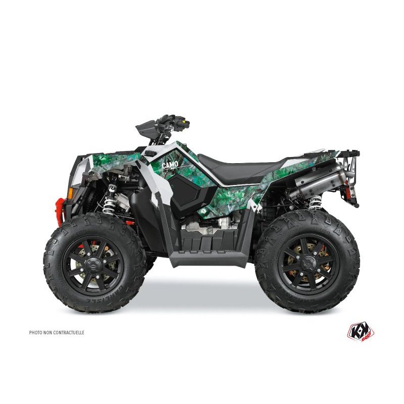 Kit Déco Quad Camo Polaris Scrambler 850-1000 XP Vert (2015-2019)