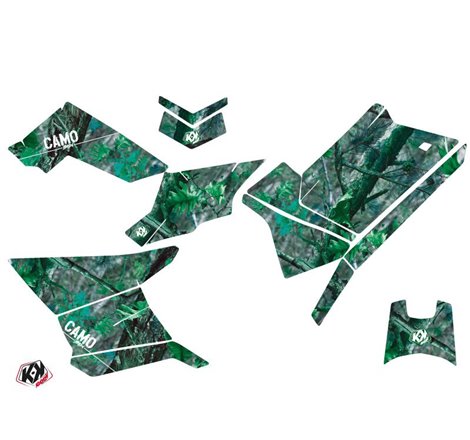 Kit Déco Quad Camo Polaris Scrambler 850-1000 XP Vert (2015-2019)