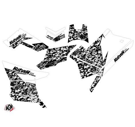 Kit Déco Quad Predator Polaris Scrambler 850-1000 XP Blanc (2015-2019)