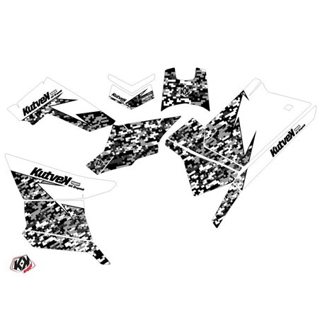Kit Déco Quad Predator Polaris Scrambler 850-1000 XP Blanc (2015-2019)