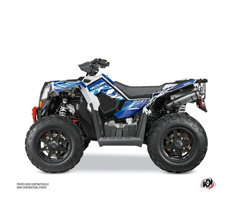 Kit Déco Quad Eraser Polaris Scrambler 850-1000 XP Bleu (2015-2019)