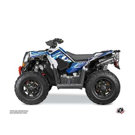 Kit Déco Quad Eraser Polaris Scrambler 850-1000 XP Bleu (2015-2019)