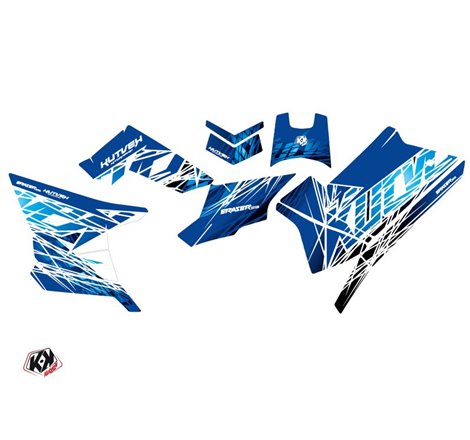 Kit Déco Quad Eraser Polaris Scrambler 850-1000 XP Bleu (2015-2019)