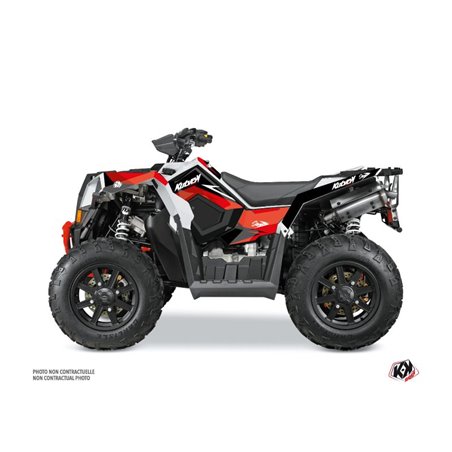 Kit Déco Quad Stage Polaris Scrambler 850-1000 XP Rouge (2015-2019)