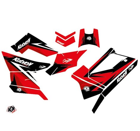 Kit Déco Quad Stage Polaris Scrambler 850-1000 XP Rouge (2015-2019)