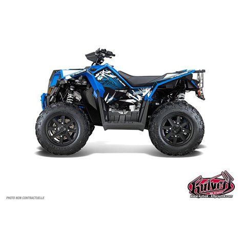 Kit Déco Quad Graff Polaris Scrambler 850-1000 XP Bleu FULL (2015-2019)