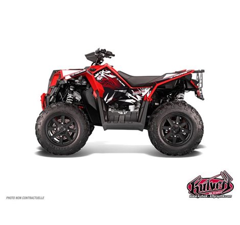 Kit Déco Quad Graff Polaris Scrambler 850-1000 XP Rouge FULL (2015-2019)