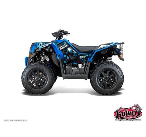 Kit Déco Quad Freegun Polaris Scrambler 850-1000 XP Bleu FULL (2015-2019)