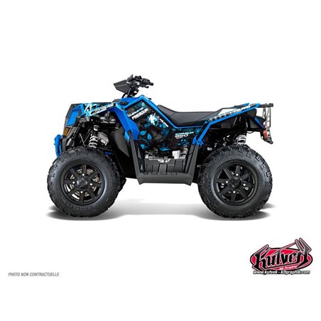 Kit Déco Quad Freegun Polaris Scrambler 850-1000 XP Bleu FULL (2015-2019)