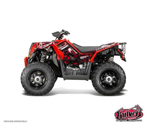 Kit Déco Quad Freegun Polaris Scrambler 850-1000 XP Rouge FULL (2015-2019)