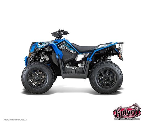 Kit Déco Quad Demon Polaris Scrambler 850-1000 XP Bleu (2015-2019)