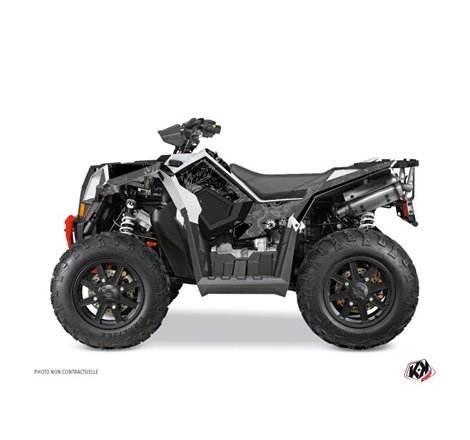 Kit Déco Quad Zombies Dark Polaris Scrambler 850-1000 XP Noir (2015-2019)