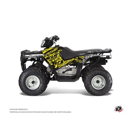 Kit Déco Quad Eraser Fluo Polaris 90 Sportsman Jaune (2007-2016)