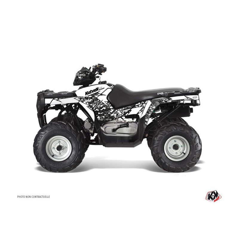 Kit Déco Quad Predator Polaris 90 Sportsman Blanc (2007-2016)