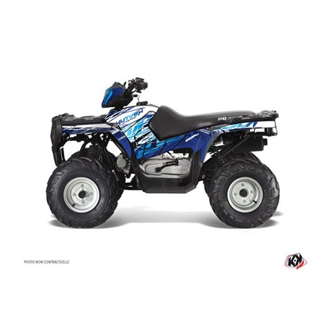 Kit Déco Quad Eraser Polaris 90 Sportsman Bleu (2007-2016)