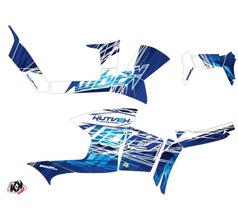 Kit Déco Quad Eraser Polaris 90 Sportsman Bleu (2007-2016)